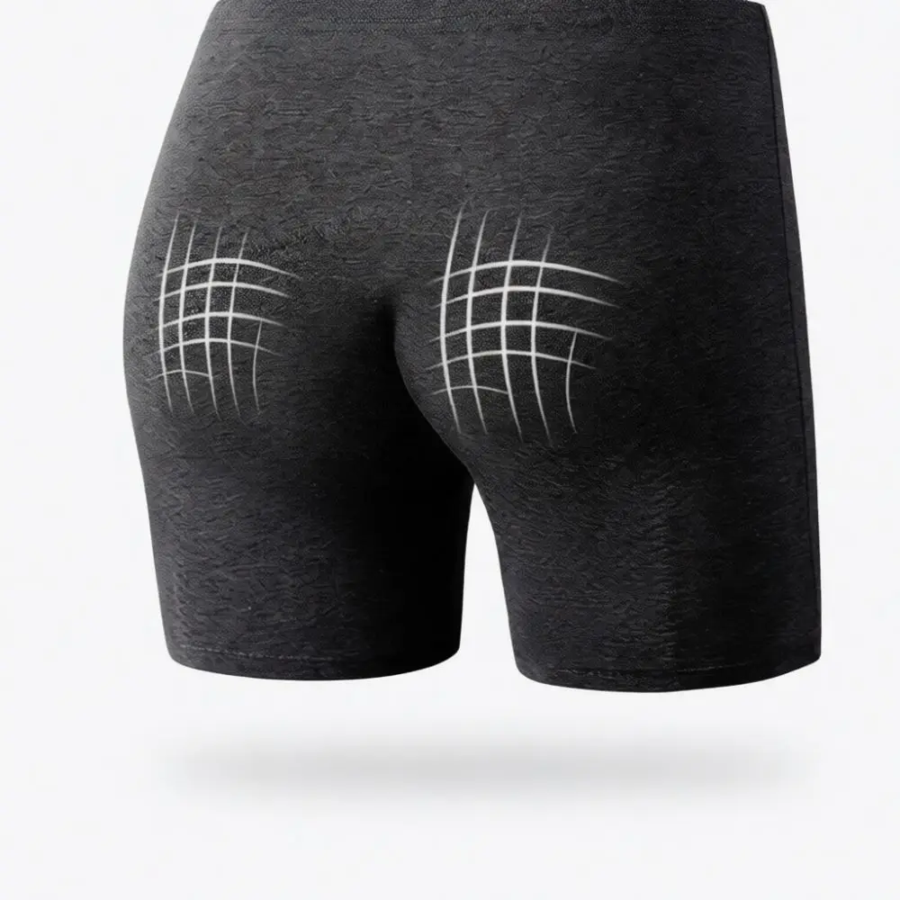 High Waisted Men Incontinence Underwear Washable Leakproof Cotton Briefs Breathable Elderly Care Soft Solid Protective Pants