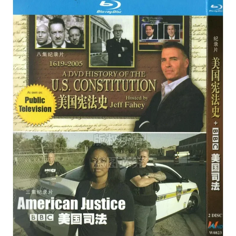 

Documentary American Constitutional History and American Justice Blu-ray High Definition 2 Disc Set