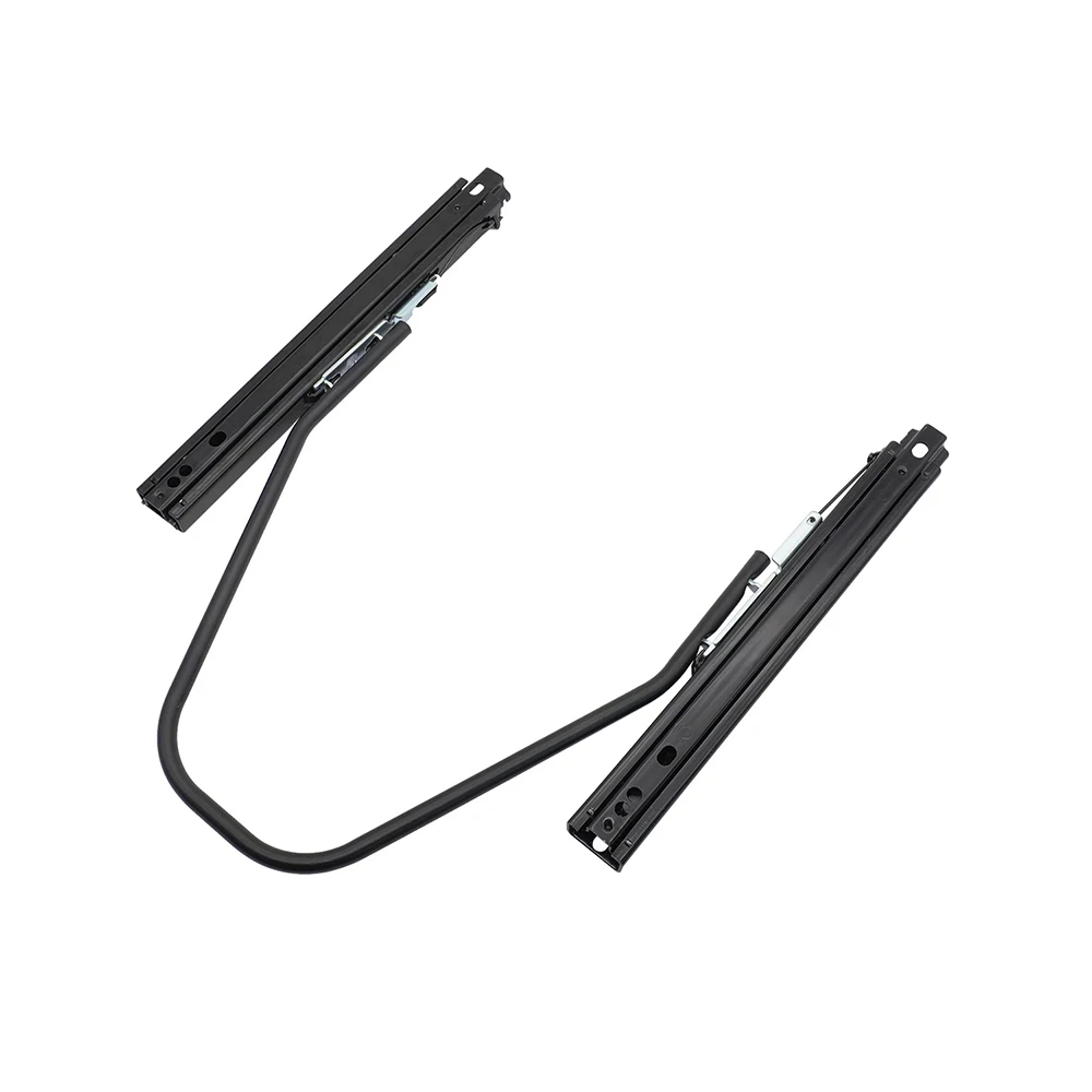 180° Rotatable Racing Seat Slider Mount Base Dual Track Sliders Universal for Sim Racing Modified Car Auto Accessories