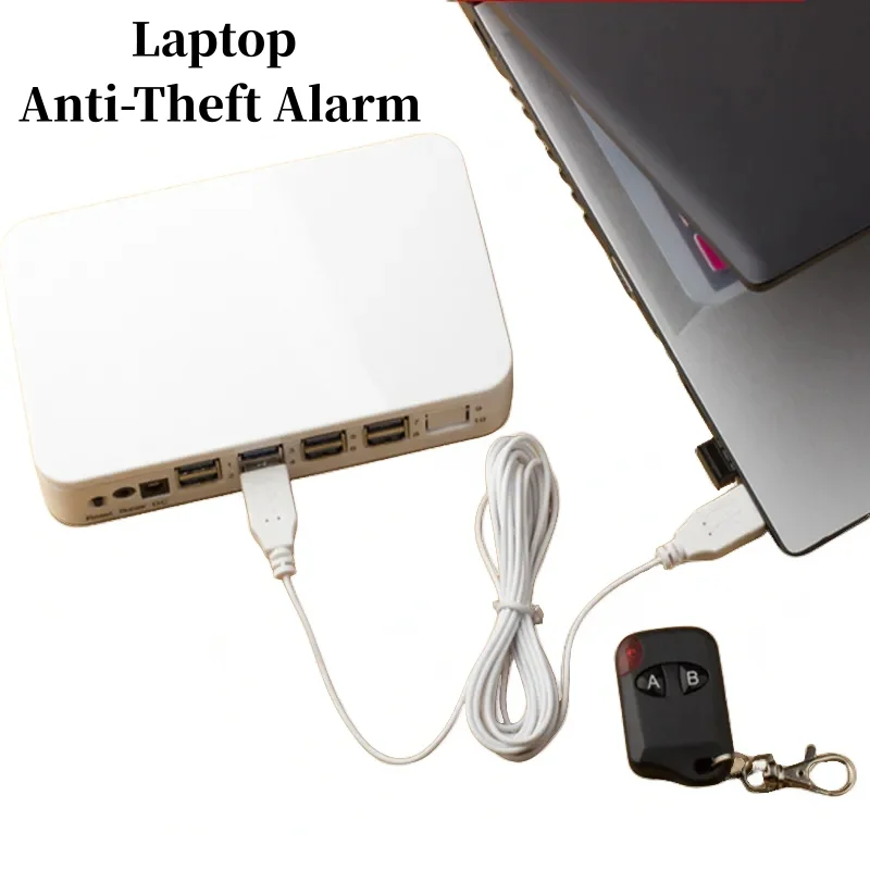 

4 /6 /8/ 10 Ports Laptop Security Alarm System PC Anti-theft Display Box for Mobile Store Exhibition