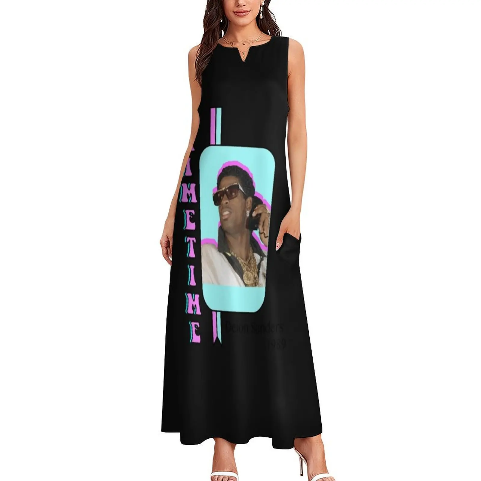 deion sanders Long Dress Women's dress evening dresses luxury 2025 purple dress women long dresses