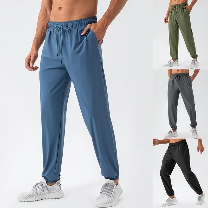 Summer Men's Running Sport Pants Quick Drying Workout Pants Outdoor Jogging Training Sports Trousers Gym Fitness Sport Pants