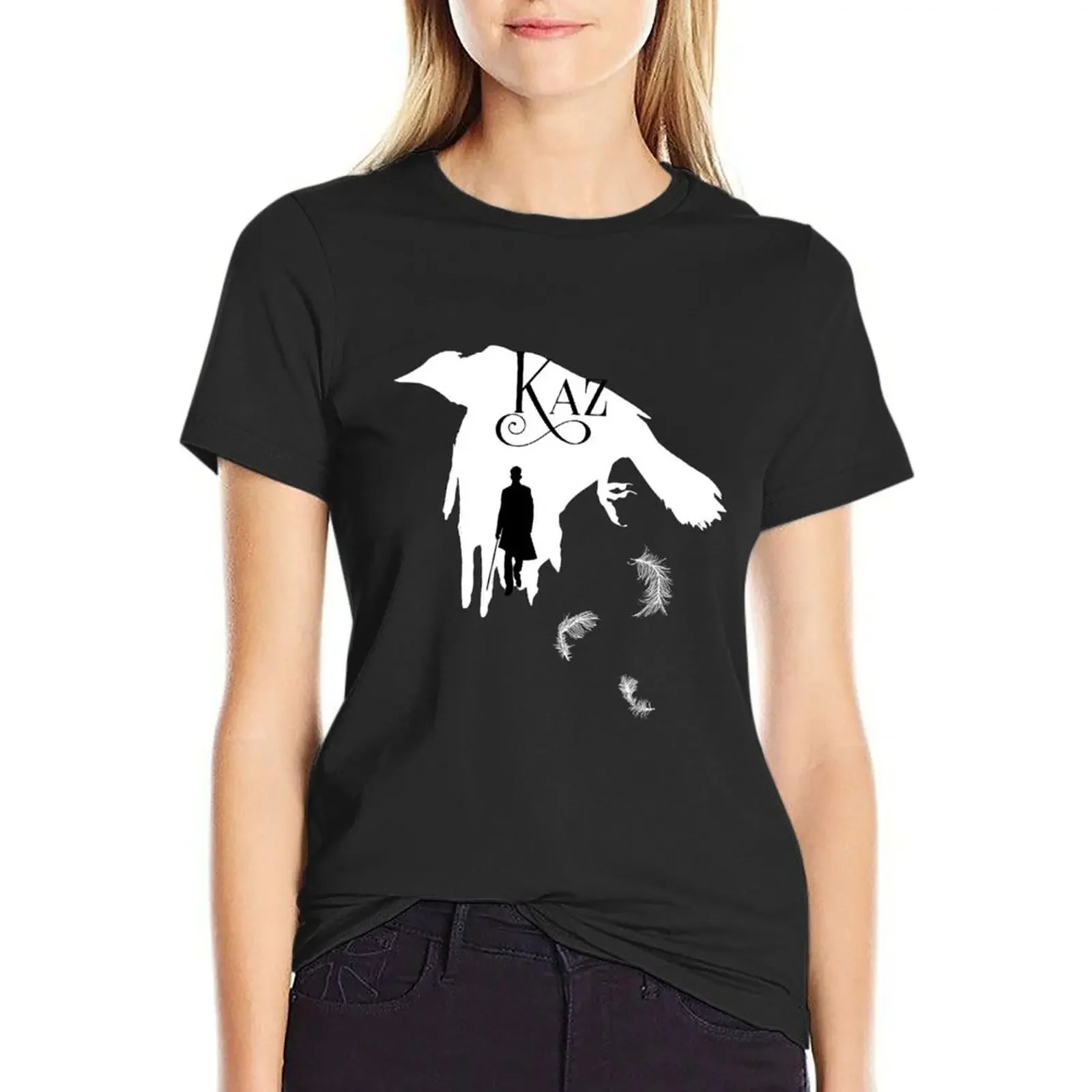 

Six of crows T-Shirt customs animal print shirt for girls plus size tops animal print Women's tee shirt