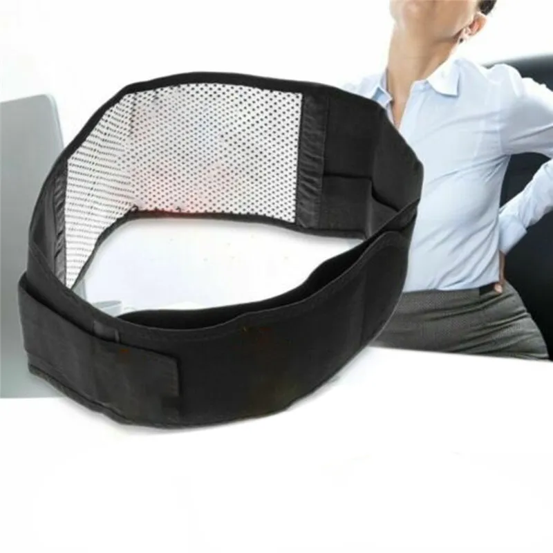 Adjustable Waist Tourmaline Self heating Magnetic Therapy Back Waist Support Belt Lumbar Brace Massage Band Health Care