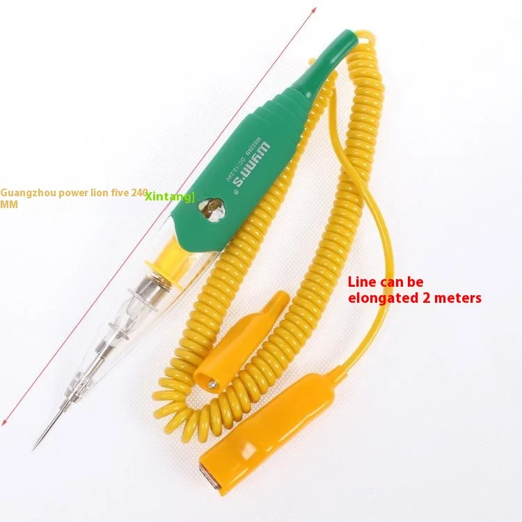 

High-End Power Lion DC Battery Tester Electric 12V-24V For Truck Diagnostics Genuine W0226B Detector Tool