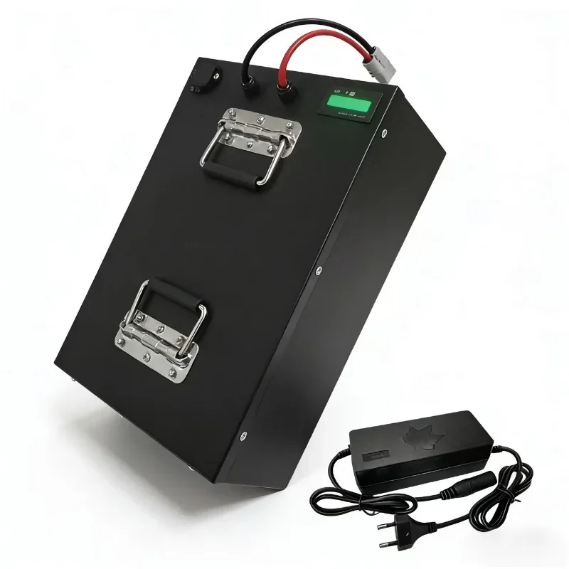 24V LiFePO4 Battery Pack (100Ah-900Ah) | Built-in BMS | Includes Smart Charger | For RV, Solar, Marine, Off-Grid & Industrial Us