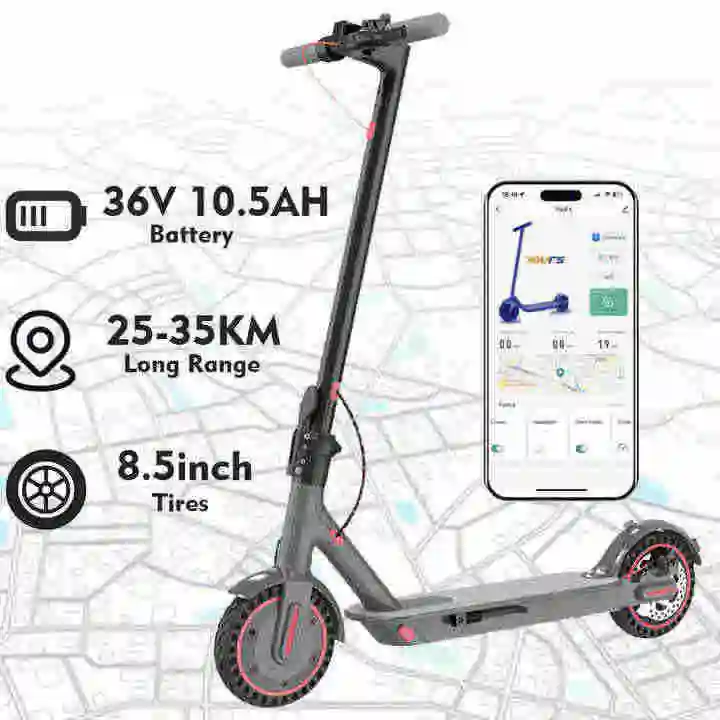 

Wide tire electric scooter solid tire