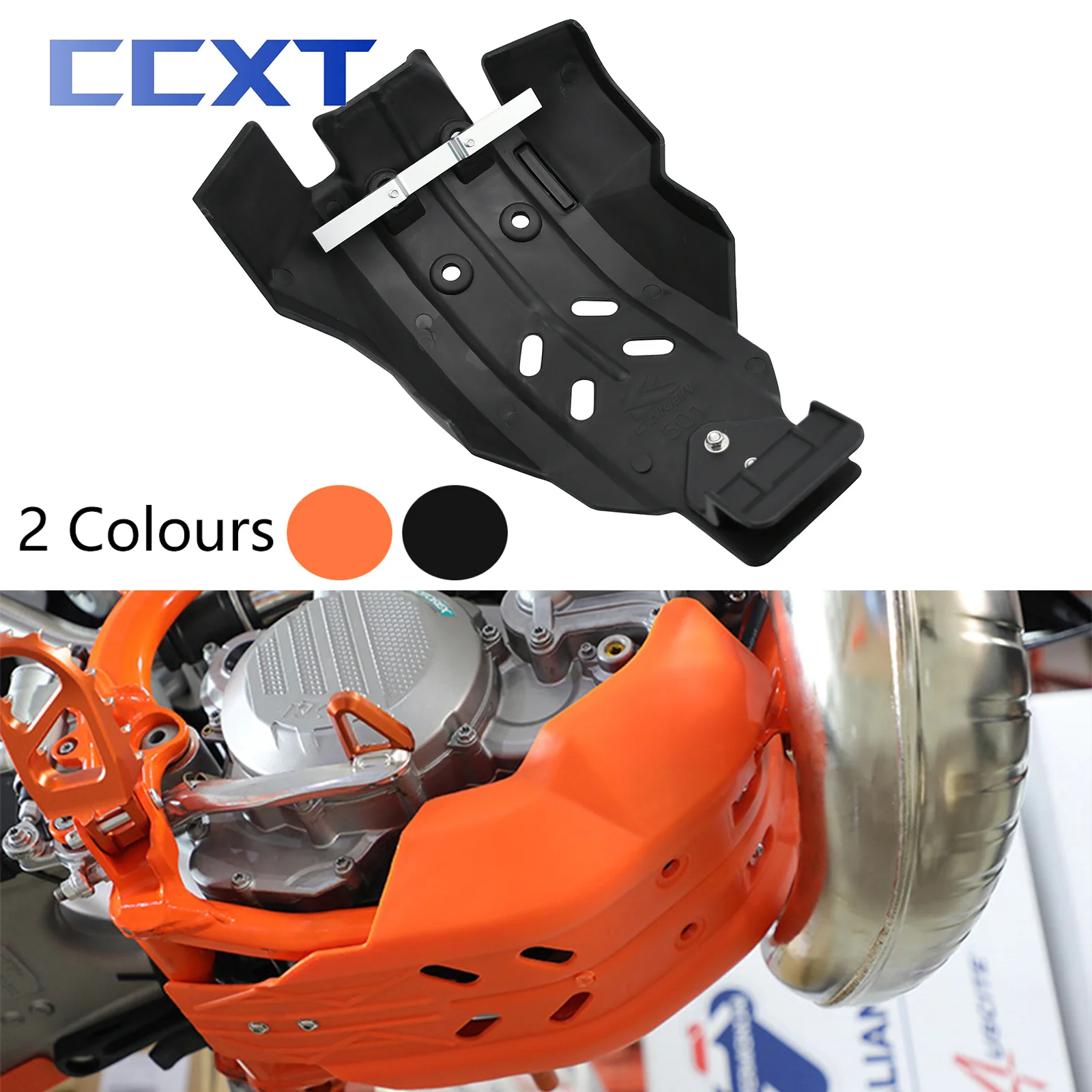 Base del motore del motociclo Telaio Copertura Protegge la protezione per KTM EXC 250 300 EXC250 EXC300 2017 2018 2019 2020 Parti universali