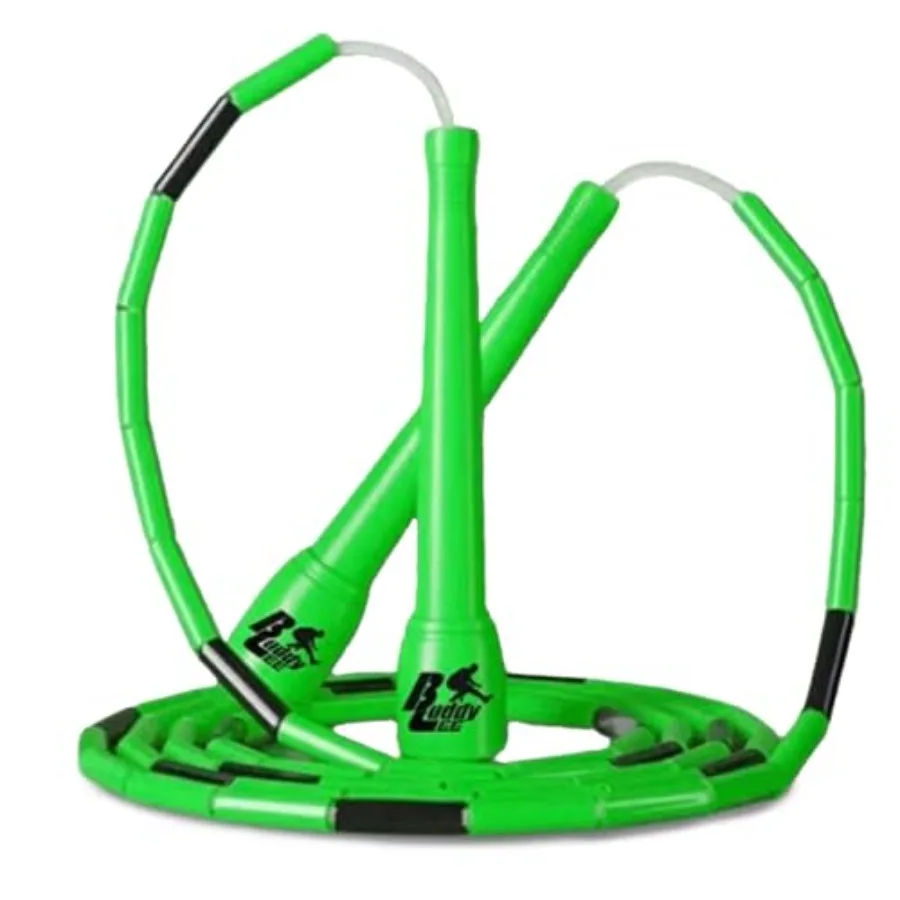 

Buddy Lee New Beaded Jump Rope Adjustable Skipping Rope for and Adults Durable, Tangle-Free Fitness Jump Rope with Ergonomic Ha