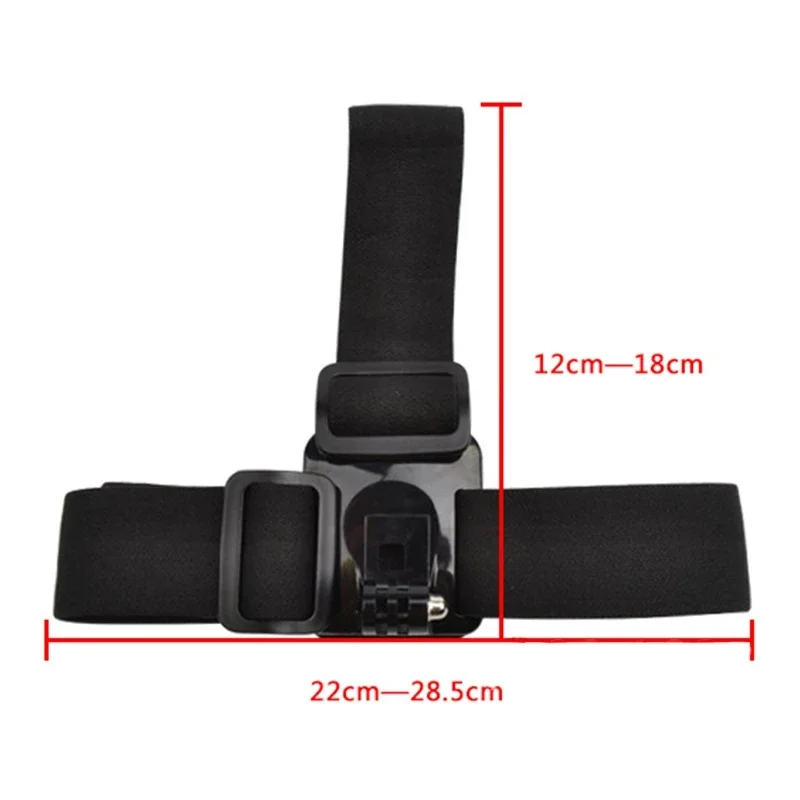 Adjustable Head Strap Mount POV Vlog Phone Holder Kit For GoPro Hero 13 12 11 10 9 8 Insta360 X5 X4 DJI Action 6 5 AKASO SJCAM