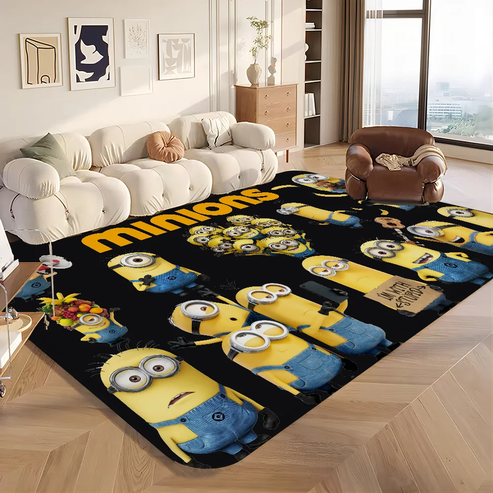 

M-minions cute Floor Mat Bath Mat Nordic Style Home Doormat Bathroom-Toilet Mats Bedroom Welcome Doormat