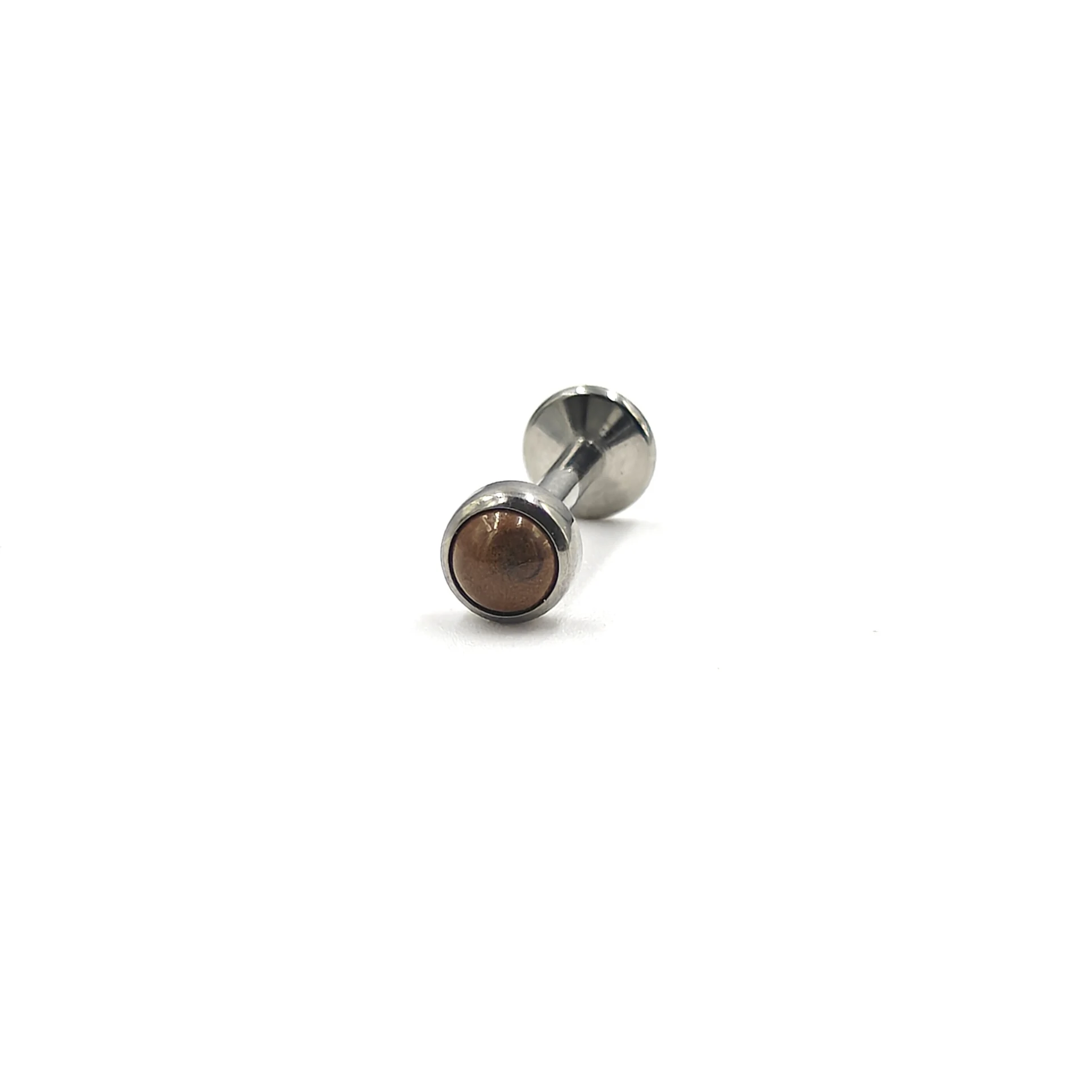 16G Titanium ASTM F136 Internal Thread Labret CZ Cartilage Daith Lip Earrings Stud Piercing Body Jewelry