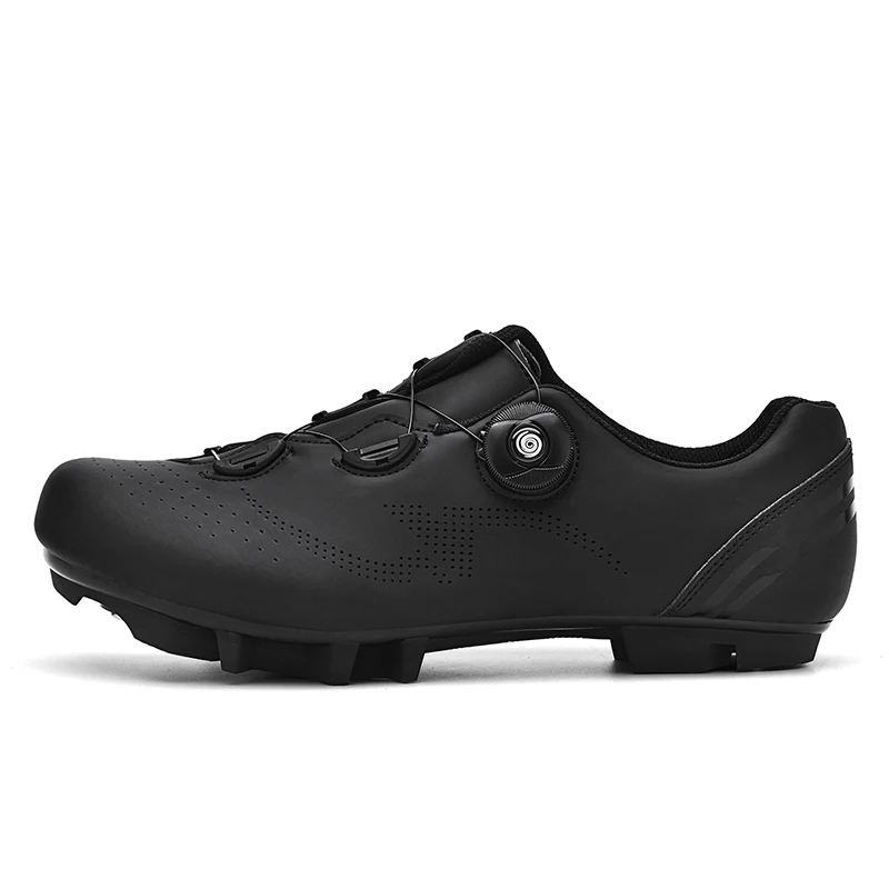 MTB-2412 XC/Trail/MTB أحذية ركوب الدراجات أسود Tênis Masculino Suede الرجال الحصى الطريق دراجة أحذية رياضية SPD المرابط نظام أحذية الجبلية