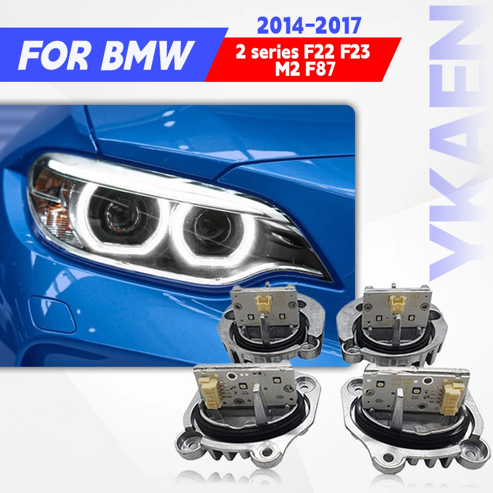 

Lemon Yellow Angel Eyes DRL Module For BMW 2 Series F22 F23 F87 M2 14-17 Xenon Headlight LED Daytime Running Light 63117388923