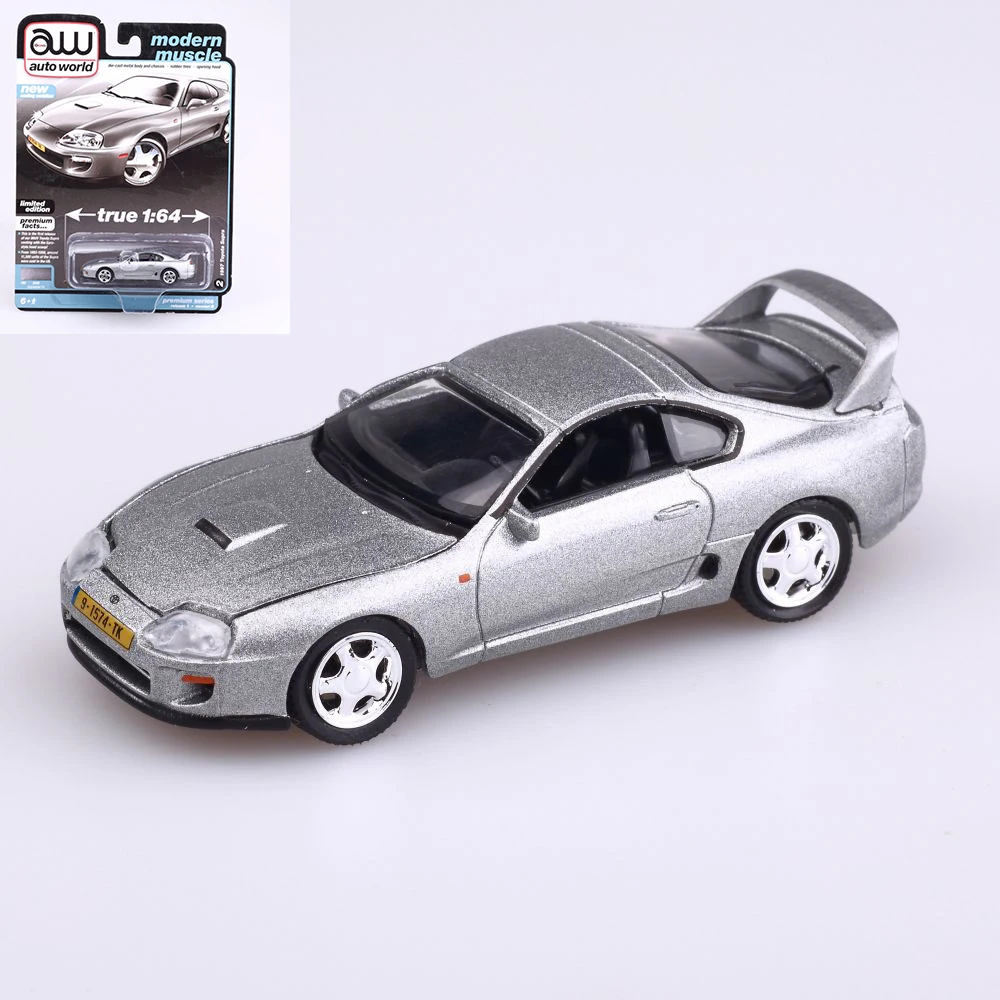 Jonny Lightning 1/64 Scale Auto World Diecast Cars Alloy Toy Car Model Collection Diecast Alloy Car Model for Children Toys