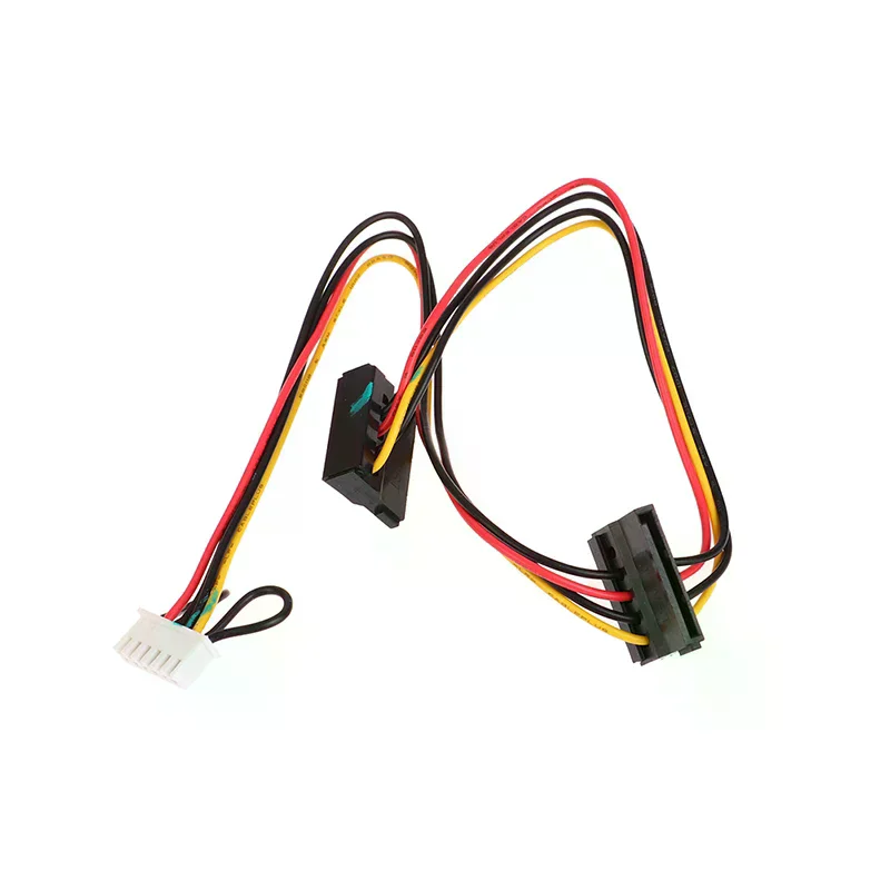 6pin To 2-port HDD SATA Power Socket Cable Conector for Acer Computer Mainboard Nitro N50-610 Disco Duro ATX PSU