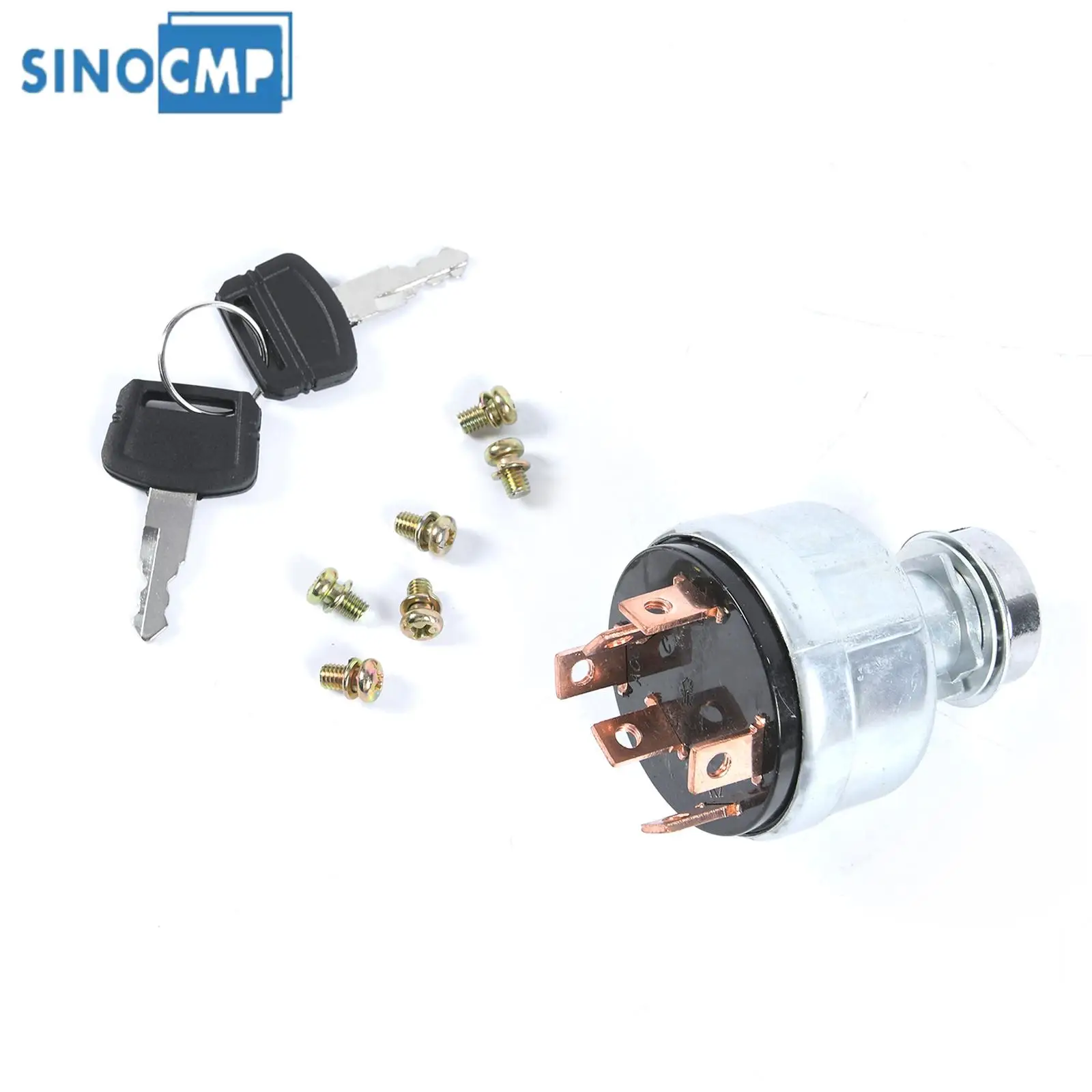 

1 комплект, 6 контактов, ключ стартера, переключатель зажигания для экскаватора Hitachi EX200-1, аксессуары для экскаватора двигателя, замена детали