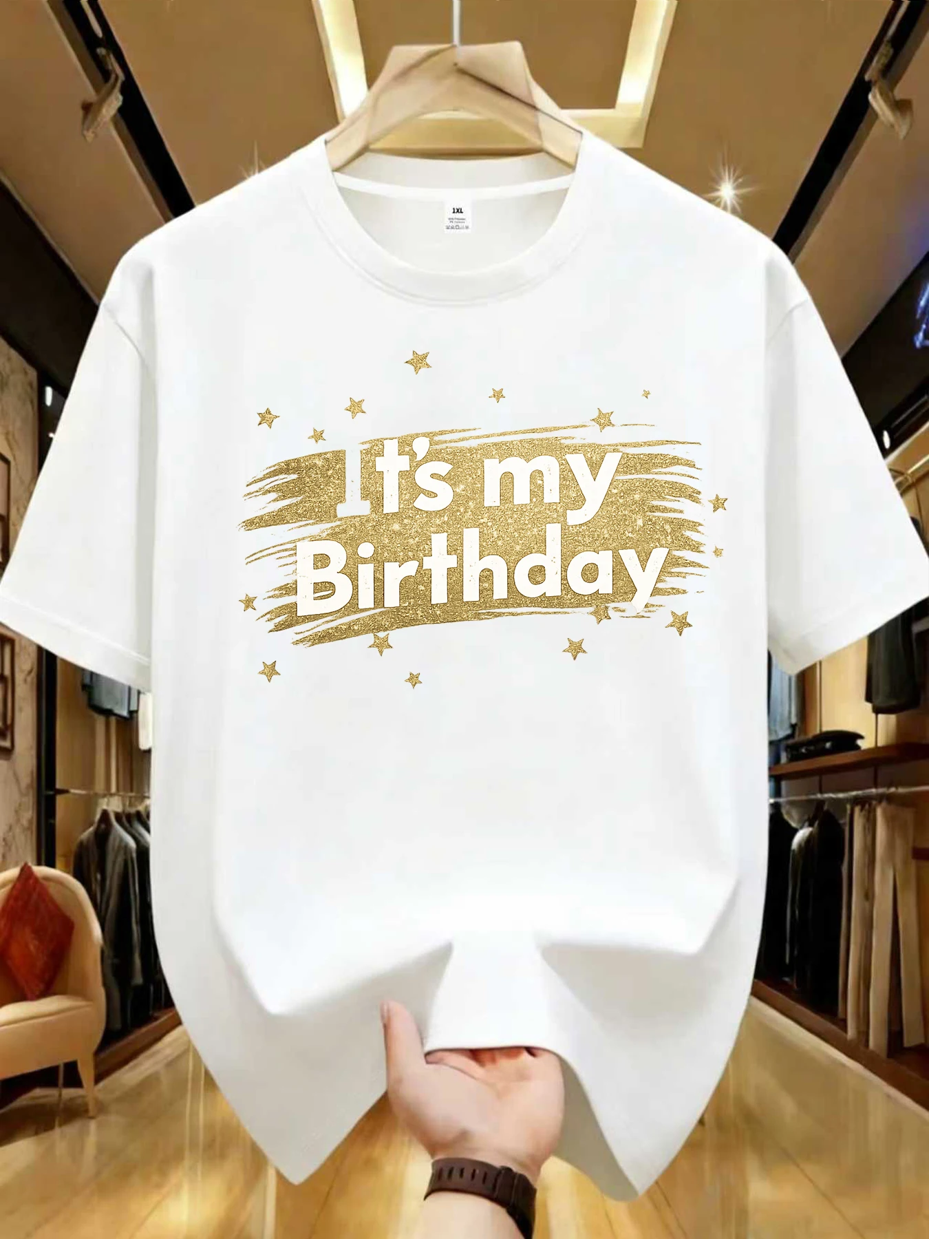 

【WDS01495】Женская футболка больших размеров с круглым вырезом, повседневная, с коротким рукавом, эластичная, с модным принтом