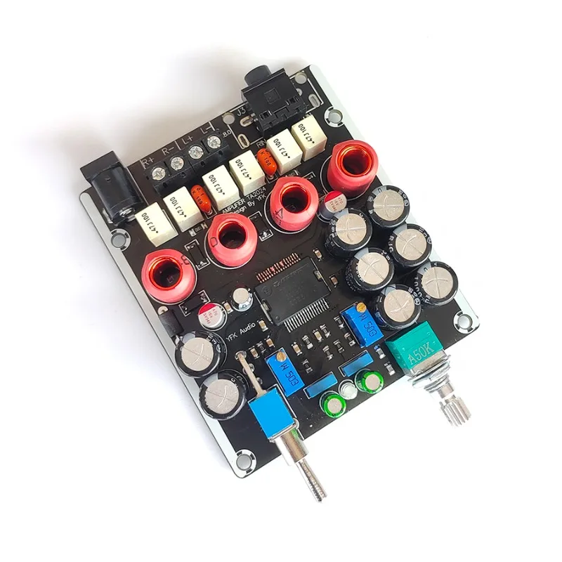 TA2024 Digital Amplifier Board Dual Channel 15W*2 Hollow Inductor Audiophile Grade Class T Full Range Amplifier DC12V