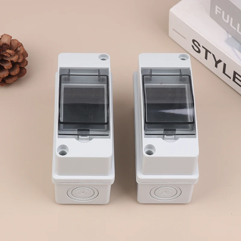 2/1Pcs Power Distribution Protection Box Circuit Breaker Box Waterproof Distribution Box For Hotel Workshop Power Stations
