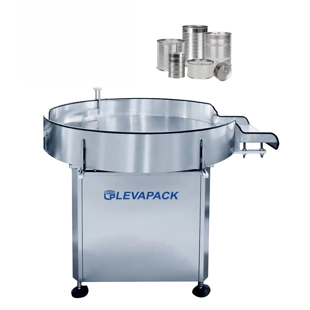 Automatic Pet Bottle Tin Can Unscrambler Output Machine