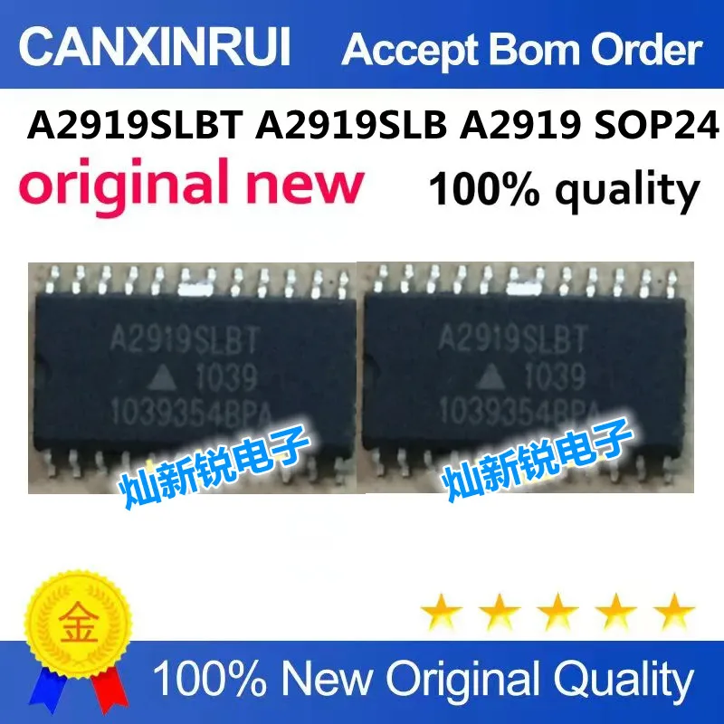 

A2919SLBT A2919SLB; A2919 SOP24; New full-bridge driver chip SMD IC