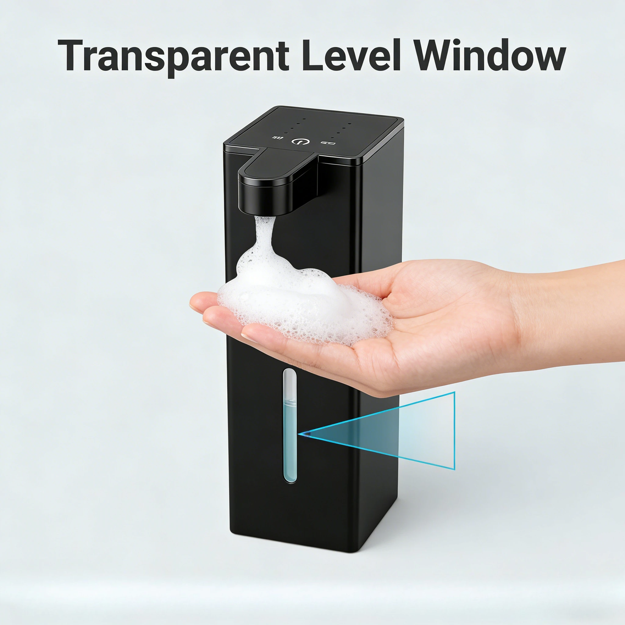 

Автоматические дозаторы для мыла, 400 мл (12,8 унции), USB, бесконтактные, с функцией пенообразования, перезаряжаемые, настенные, умные