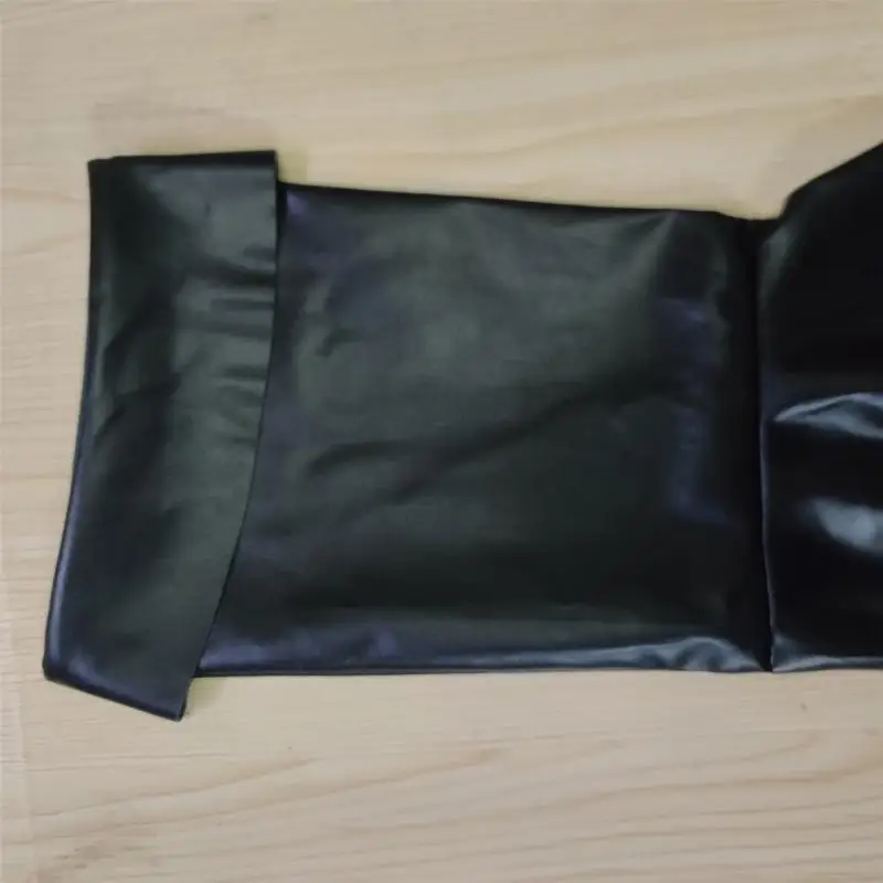 

39BD Santa Boot Covers Pu Leather Santa Boot Cuffs Christmas Santa Cosplay Costumes Winter Warm Leg Warmers Shoes Covers