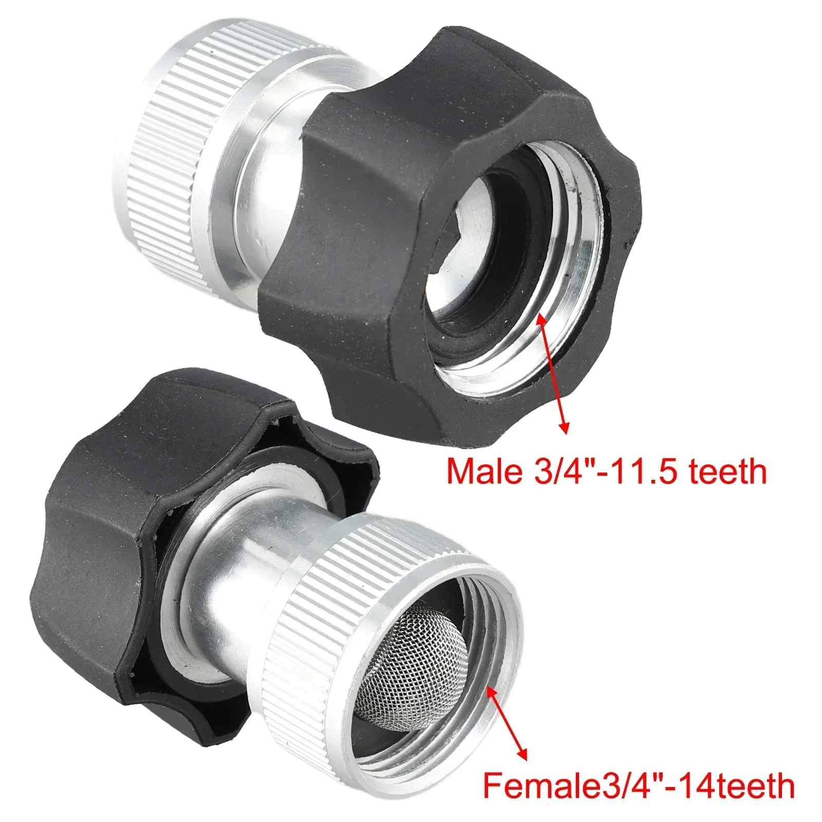 

High Pressure Washer Coupler Electric Pressure Washer Connector Automatic Garden Watering System Connector Cleaning Tasks