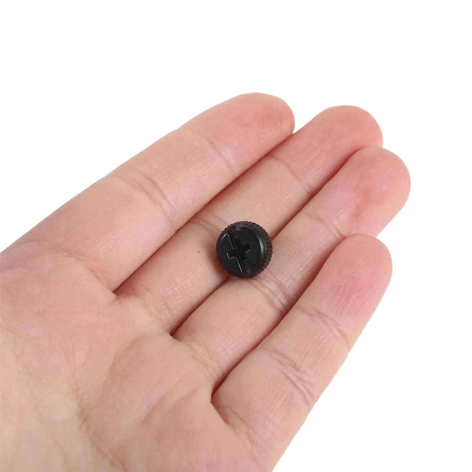 50Pcs Black Pc Case Thumb Screws 6-32x7.5mm Precision Matched Knurled Thumbscrew Assortment for Computer Host Fan Hdd GPU