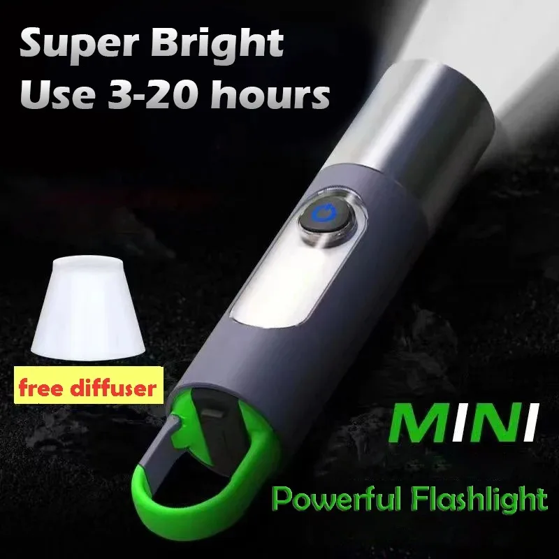 Multi functional portable flashlight,