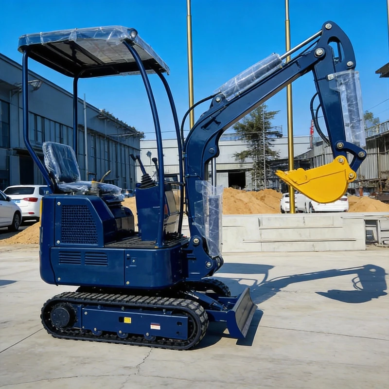 

YANMAR 0.8Ton Mini Excavator Diesel Engine CE Euro 5 EPA Europe Construction Mini Excavators