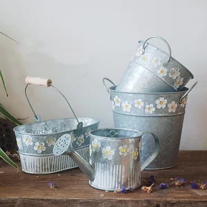 Saksı demir kabartmalı vintage saksı küçük, sulama, asılı, zemin, tuvalet, kova, ev ve bahçe, dekorasyon, süsler 8 demir kova-vintage-no. 6'nın en çok satan ürünleri