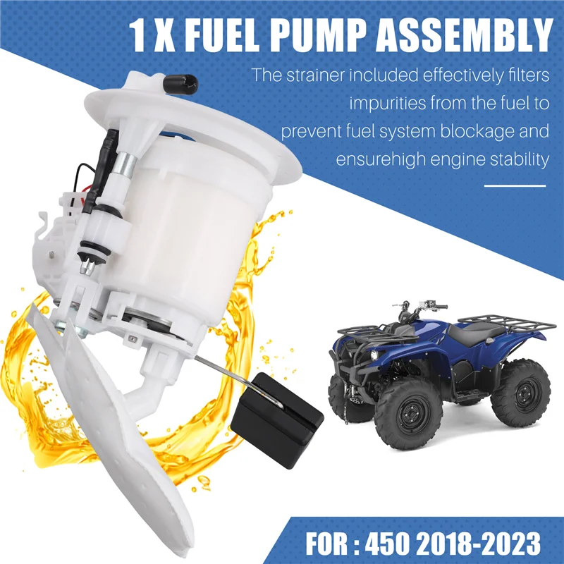 

A99F-Car Fuel Pump Assembly Fuel Level Sensor Fuel Pump Module FPF EFI BB5-13907-00-00 For Kodiak 450 2018-2023