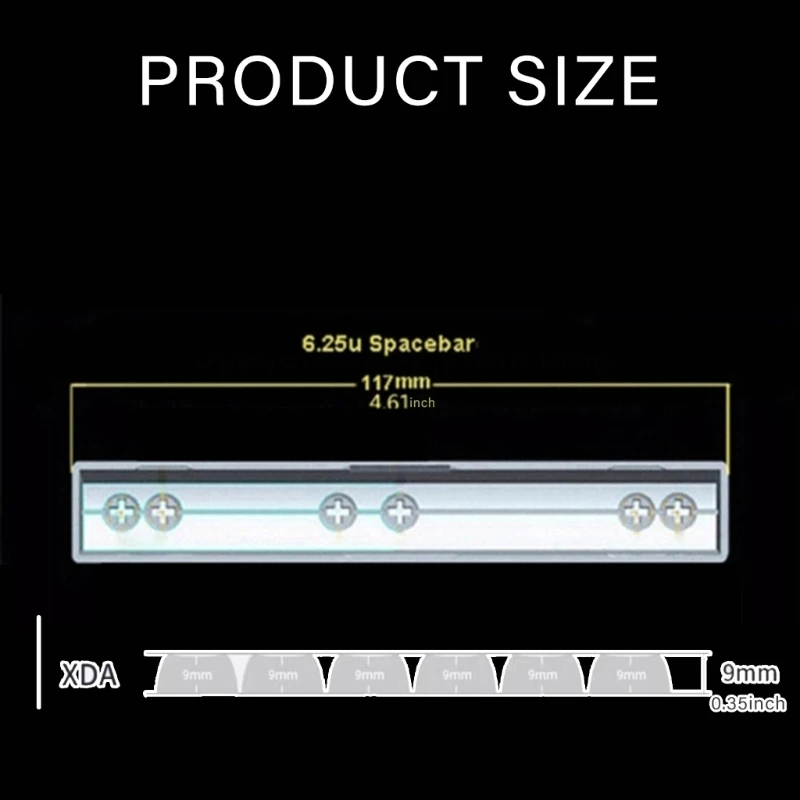 XDA Height 137 Keys PBT Keycap Set, Ice Mint Theme Heat Sublimated for Mechanical Keyboards Keycaps Replace 601B