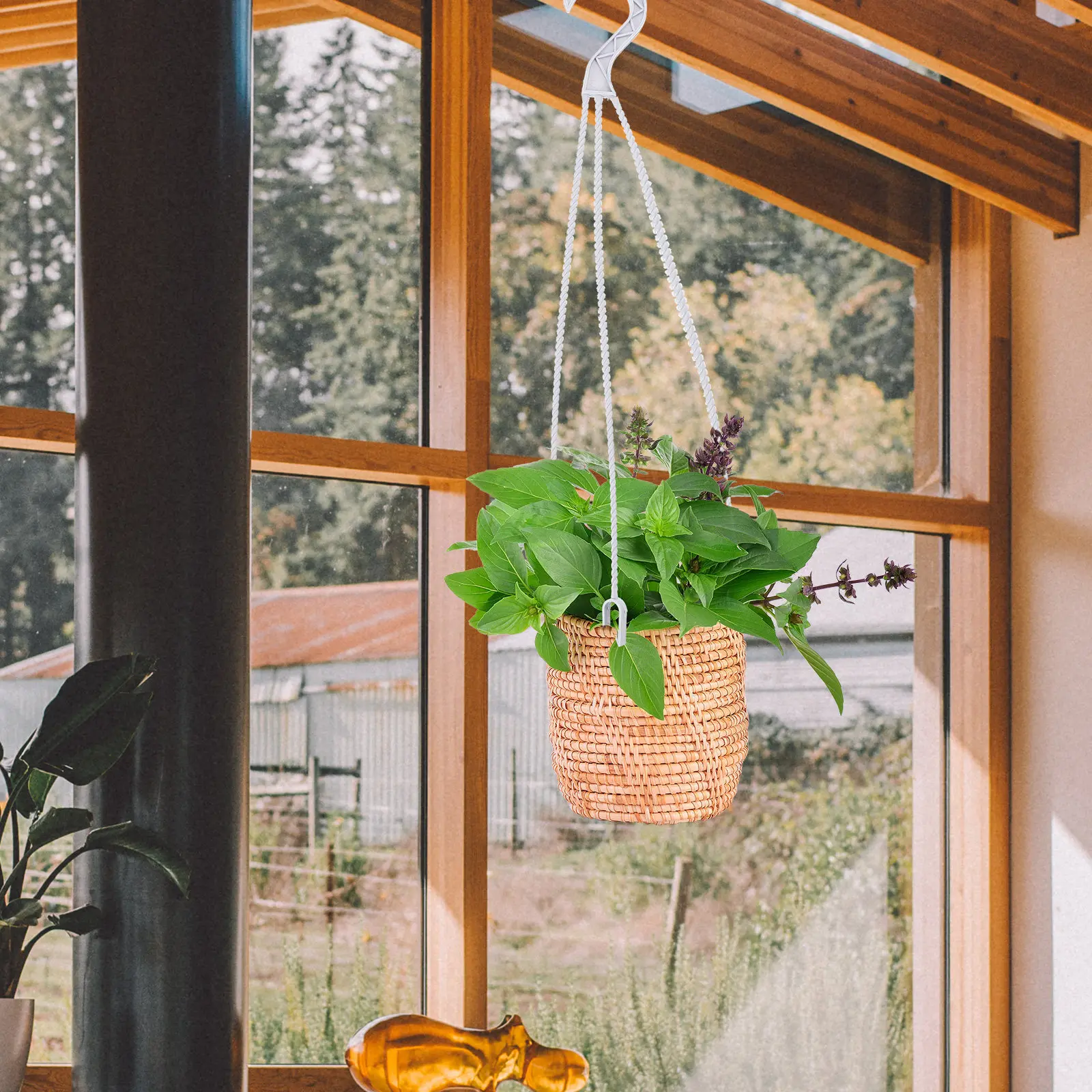 Doitool Plant Hanger Hooks for Hanging Baskets Pot Planter Hangers Flower Replacement Pots view 2