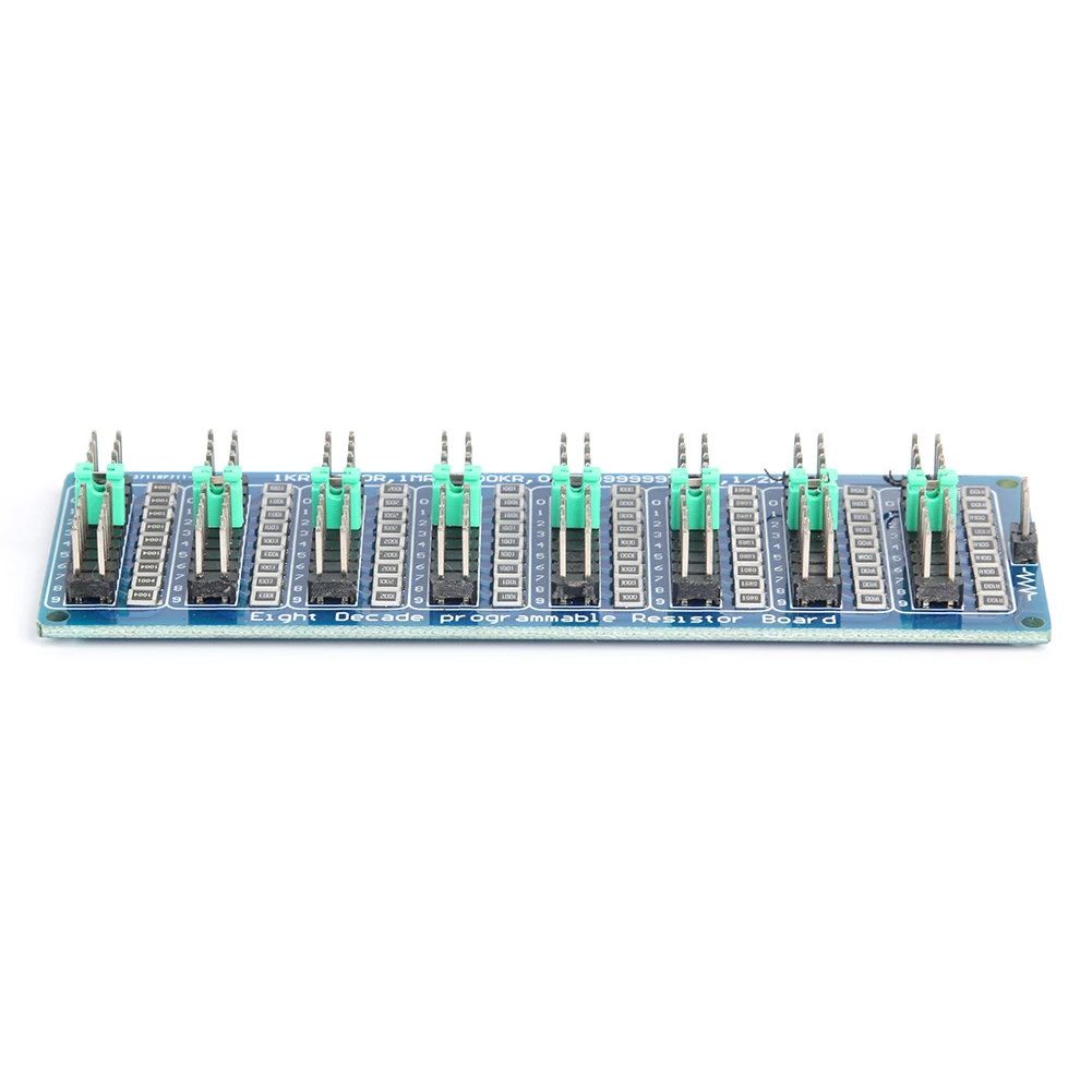 Programmable Eight Decade Resistor Board 1R-9999999R 1/2 Watt Resistance Module