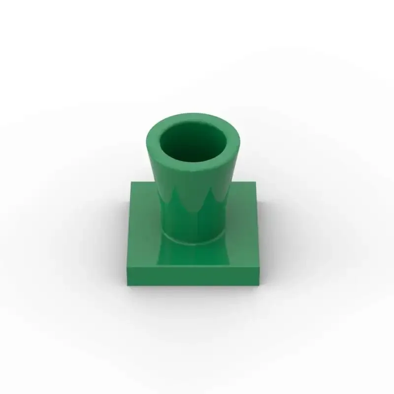 MOC 10PCS Plant Tree Palm 2563 Building Blocks Farm Botanical Garden Decoration Base Leaf Brick Particle Toys Children Kid Gifts