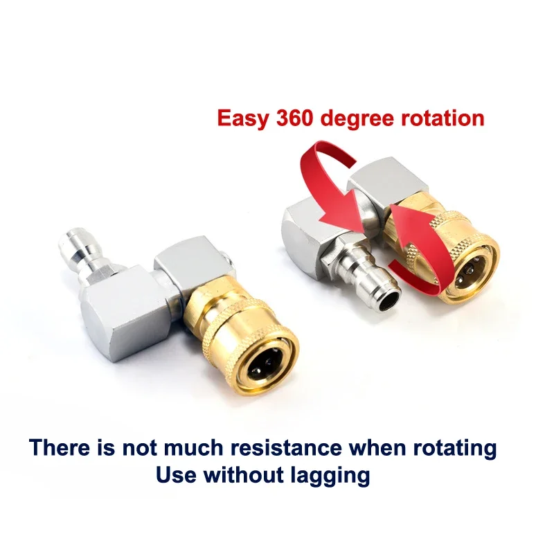 360 Degree Rotate Universally Applicable Easy DIY Pneumatic Air Tool Accessories for Home Repair And Automotive Use