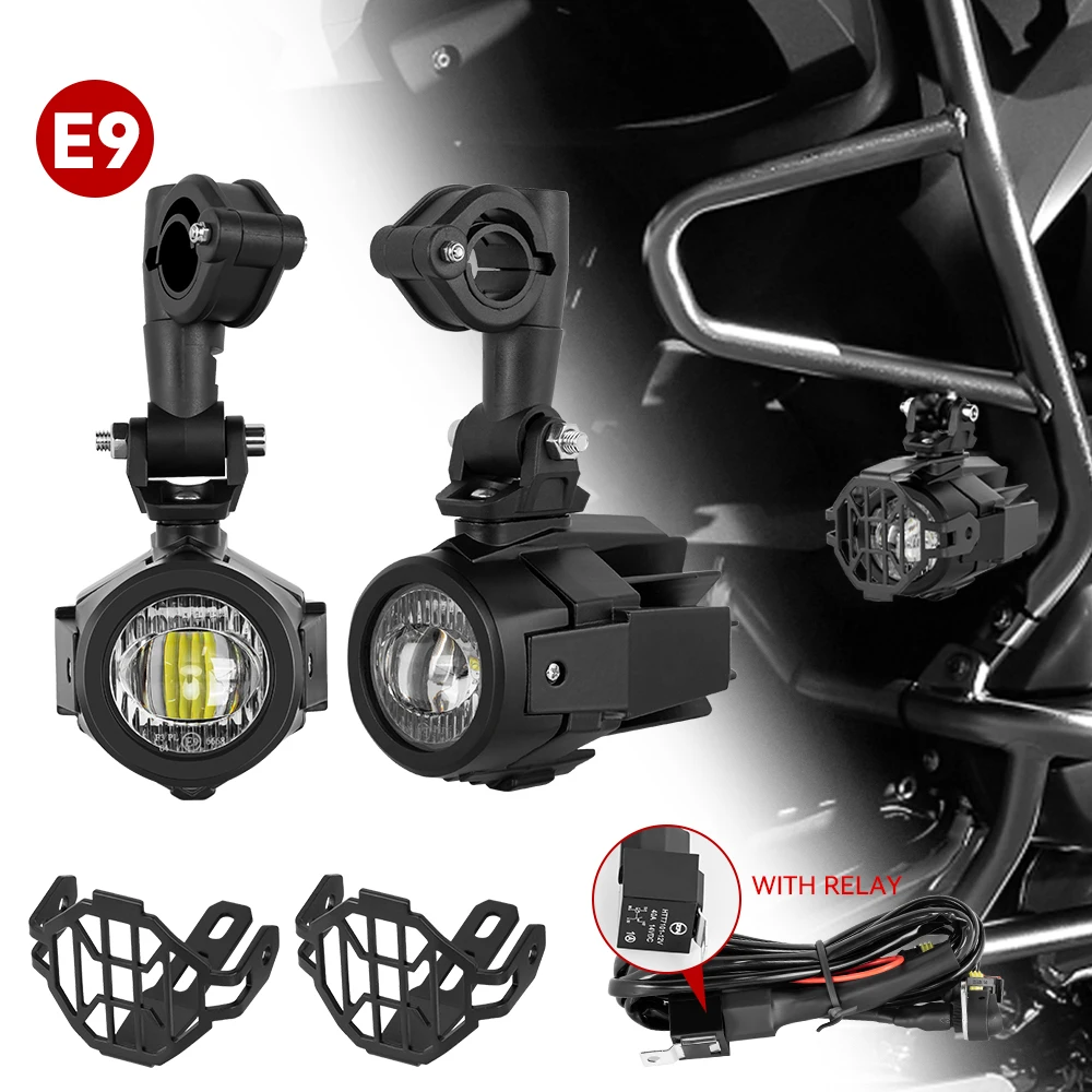

Противотуманные фары для мотоцикла, светодиодный прожектор для BMW R1200GS F800GS F700GS F650 K1600, аксессуары для мотоциклов, вспомогательный свет для мотоцикла