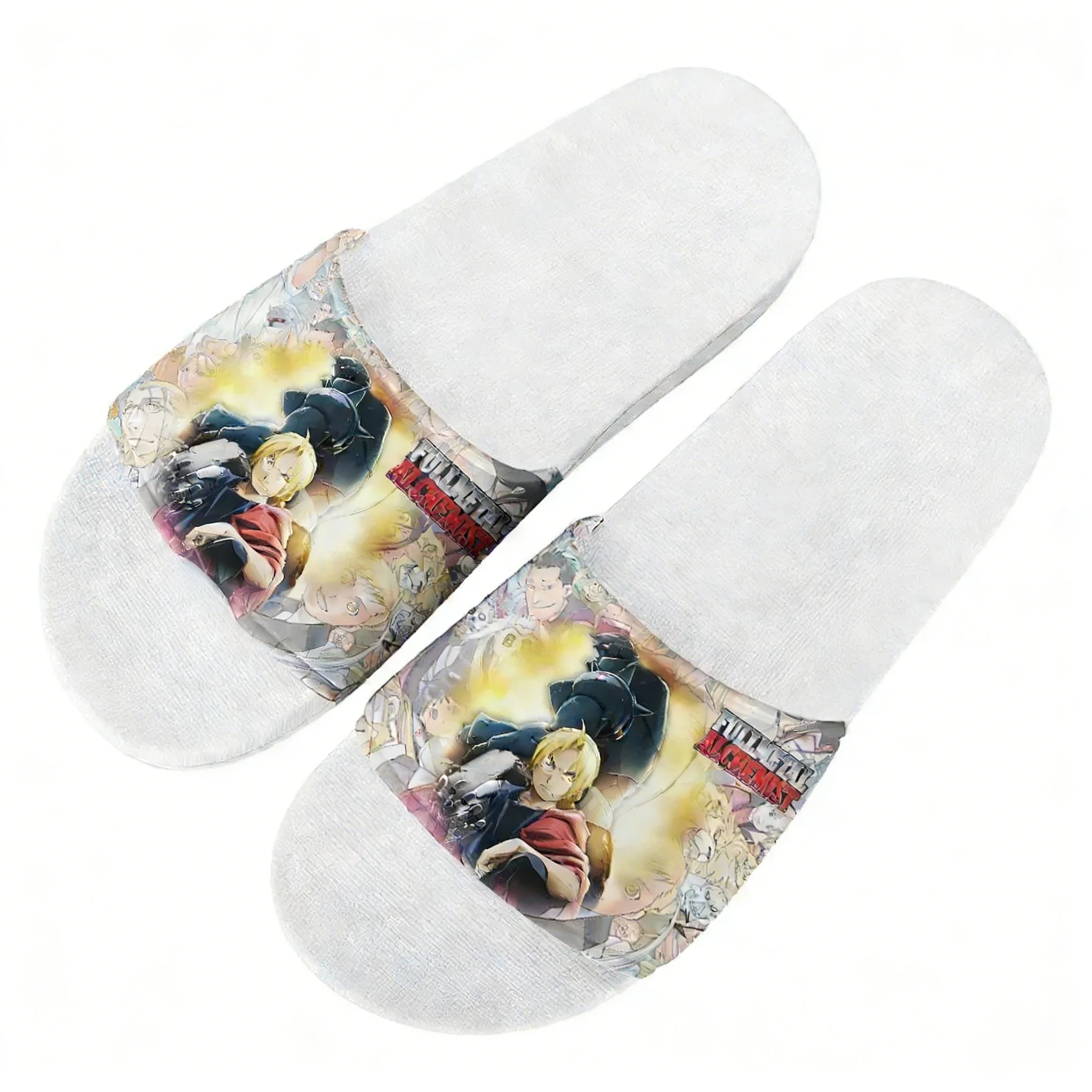 

Fullmetal Alchemist Sandals Home Slippers Water Shoes Men Women Teenagers Sandal Bathroom Beach Swimming Pool Customize Slipperc