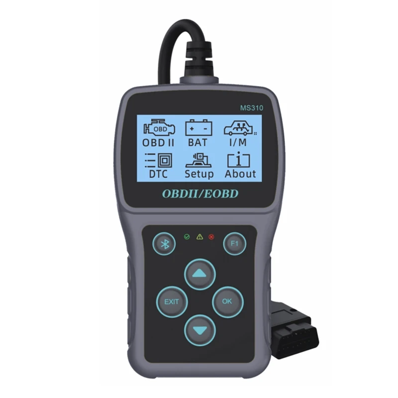 1 PCS CAN Diagnostic Scan Tool MS310 OBD2 Scanner Check Engine Fault Code Reader Readiness Smog Check