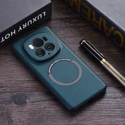 Funda für Honor Magic 6 Pro Hülle, magnetisches PU-Leder + TPU-Schutzhülle für Honor Magic 6 Pro Ohio Ohio