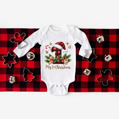 8 best sales क्रिसमस शिशु वस्त्र - №5