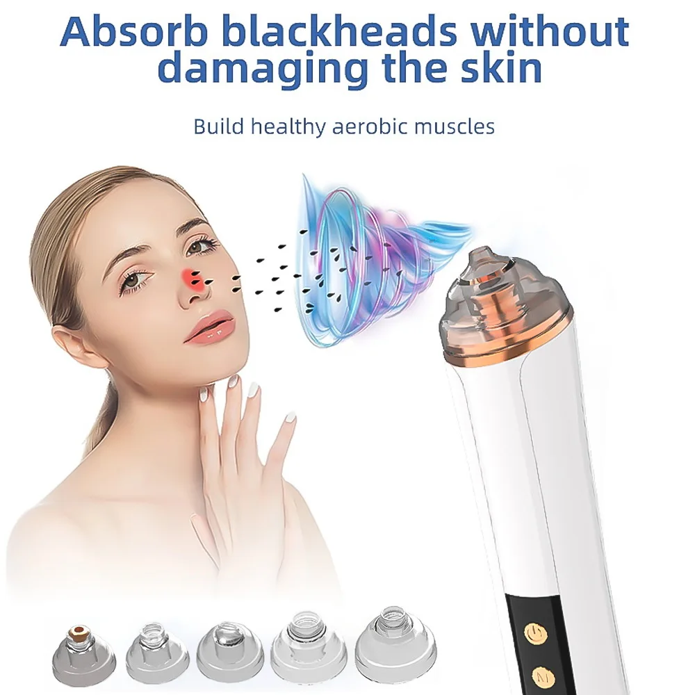 Skin Care Pore Cleaning Blackhead Electric Facial Nose Cleaner baeuty Tools