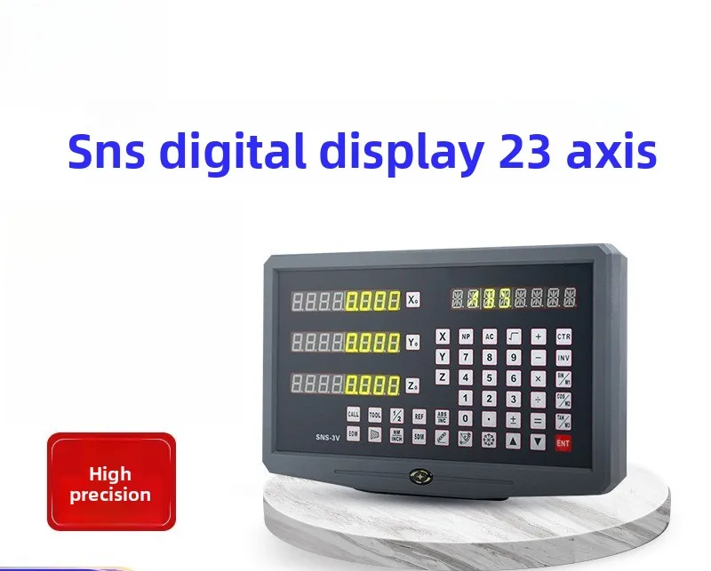 Two axis and three axis milling machines, multi-function gratings, magnetic scales, electronic rulers, digital display tables