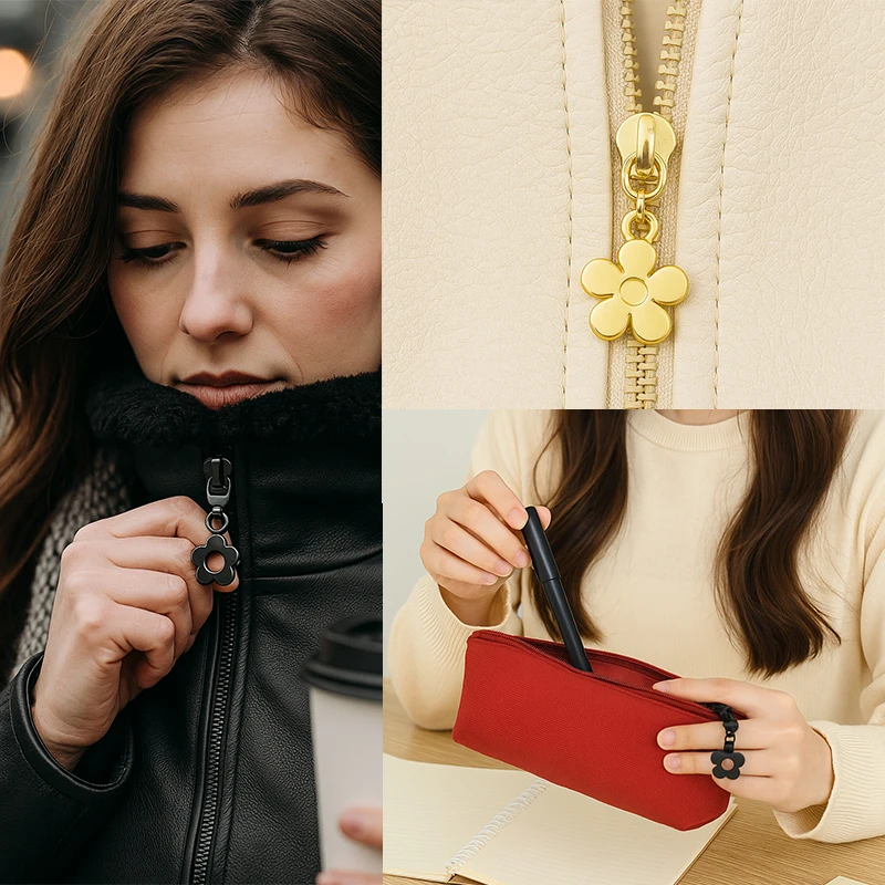 

5-20Pcs Meetee 5# Sewing Nylon Zipper Sliders Bag Zips Puller Head Clothes Zip Repair Kits DIY Bags Replace Zippers Accessories