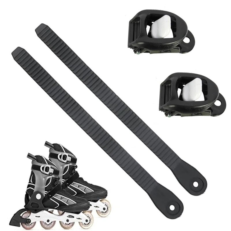 Snowboard Roller Skate Buckle Straps Adjustable Replacement Buckles Inline Skates Ski Boots PP Easy Fit for Recreational Skaters