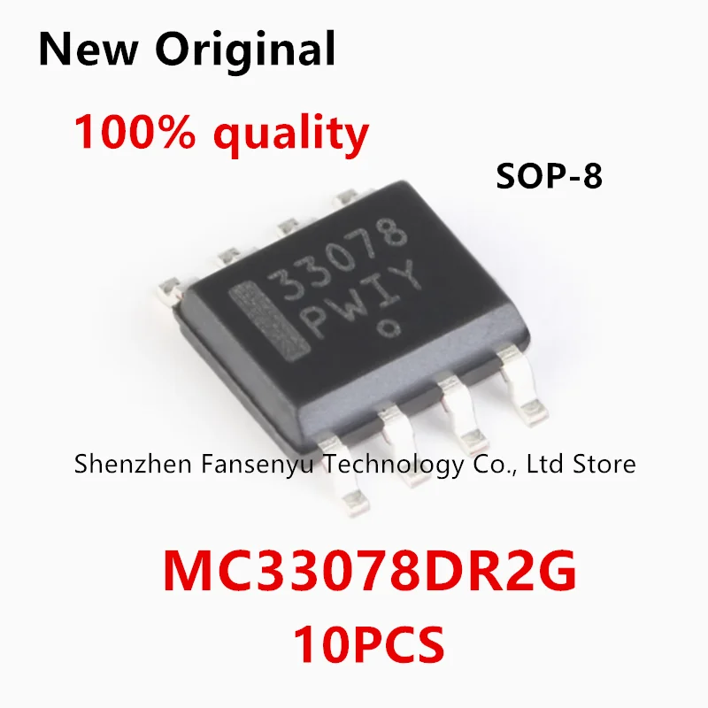 

10PCS/LOT MC33078DR2G MC33078D MC33078 33078 SOP8 In Stock