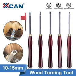 XCAN Wood Turning Tools Carbide Insert Cutter Square Shank Wood Turning Chisel for WoodWorking Lathe Machine